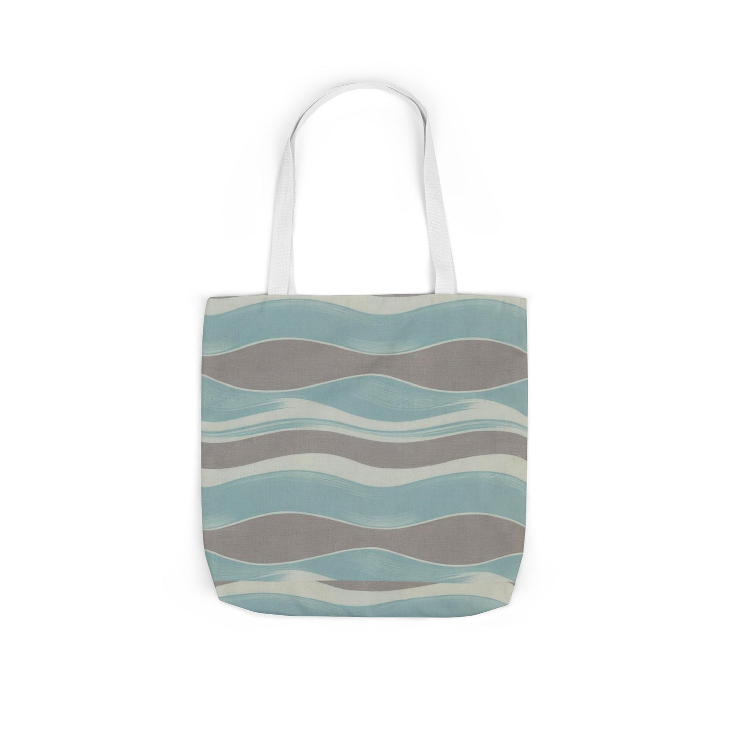 Stylish Canvas Tote Bag with 3-Color Straps, Eco-Friendly Shopping, Beach Day, Weekend Getaway, Gift for Her