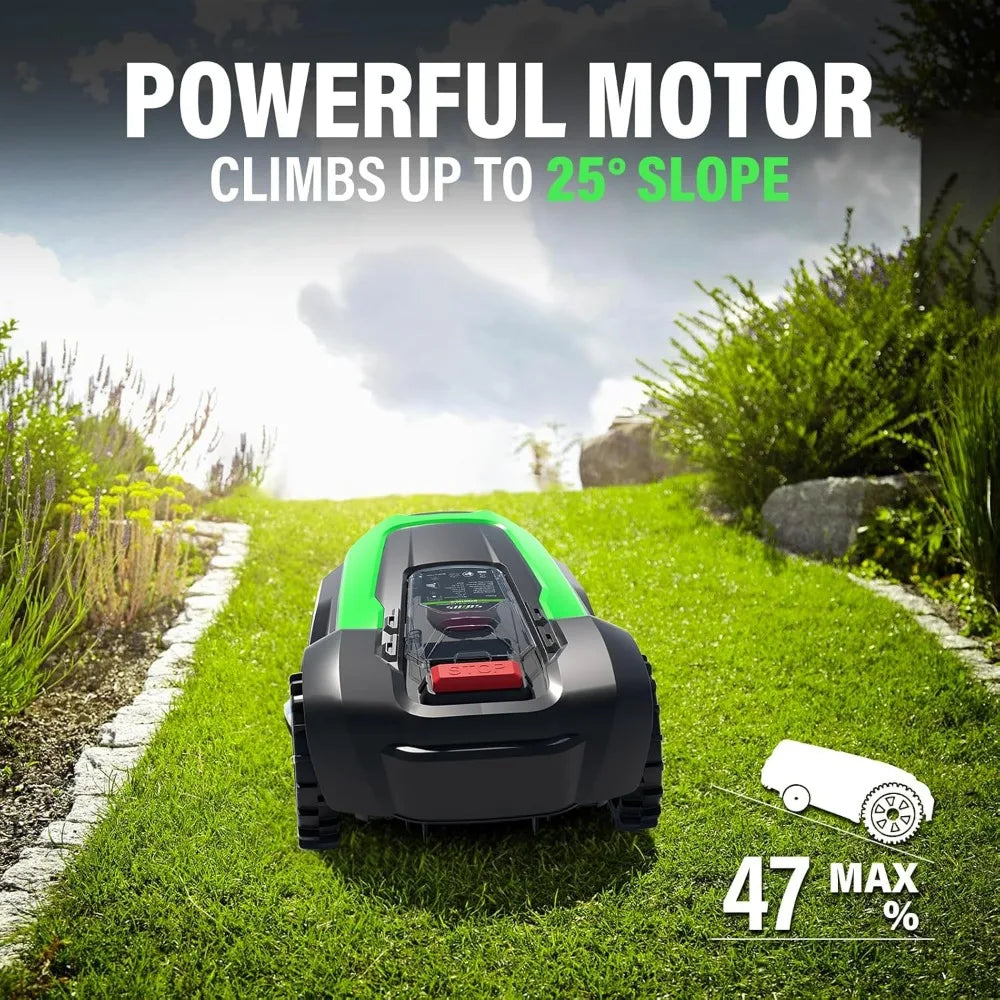 Robot Lawn Mower, Automatic Robot Mower APP Controlled with Schedule