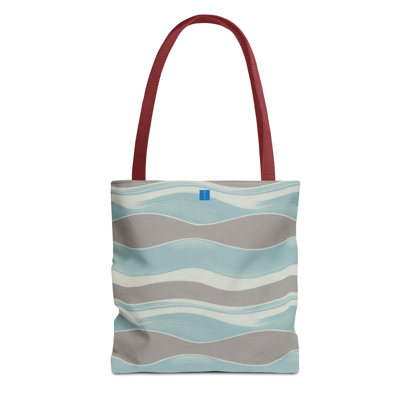 Stylish Waves Tote Bag, Everyday Use, Beach Bag, Shopping Tote, Eco-Friendly, Gift for Her, Summer Accessory