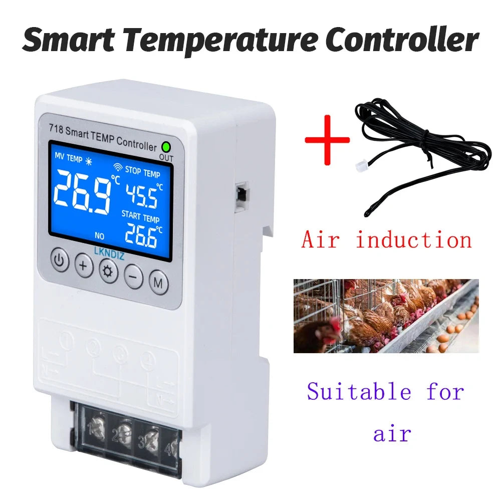 Temperature Smart WIFI Controller Constant Thermostat Control Timing Control Switch Cycle Control Multiple Sensor Head Option