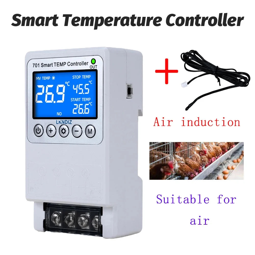 Temperature Smart WIFI Controller Constant Thermostat Control Timing Control Switch Cycle Control Multiple Sensor Head Option