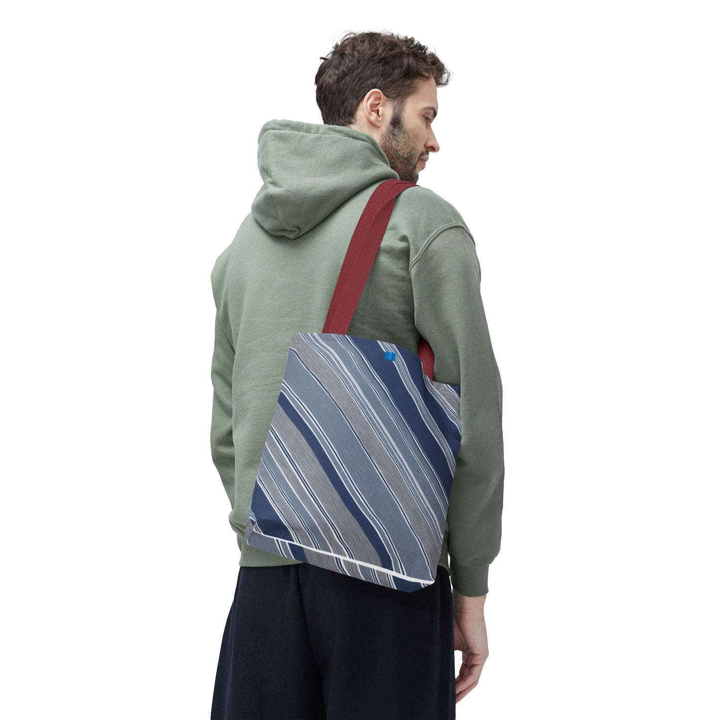 Stylish Striped Tote Bag for Everyday Use, Shopping, Beach Trips, Eco-Friendly Gift, Casual Fashion
