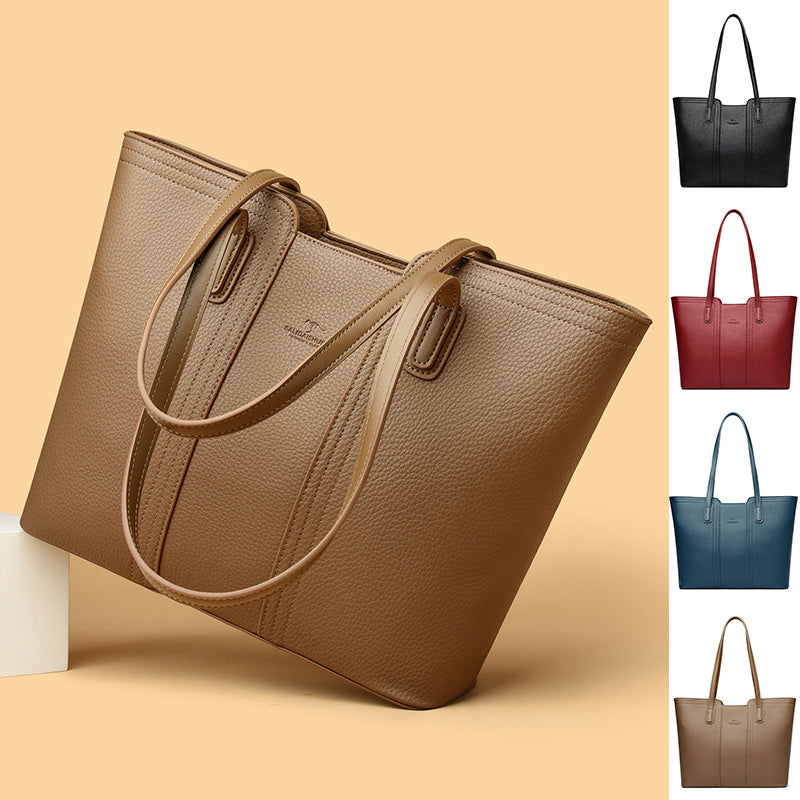 Genuine Leather Business Shoulder Handbag, ElegantHigh Quality, Perfect for Business Commute, Large Capacity