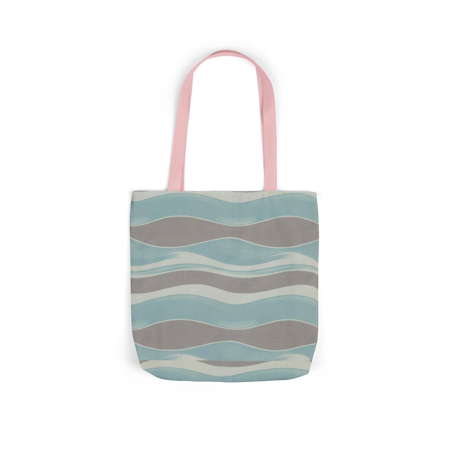 Stylish Canvas Tote Bag with 3-Color Straps, Eco-Friendly Shopping, Beach Day, Weekend Getaway, Gift for Her