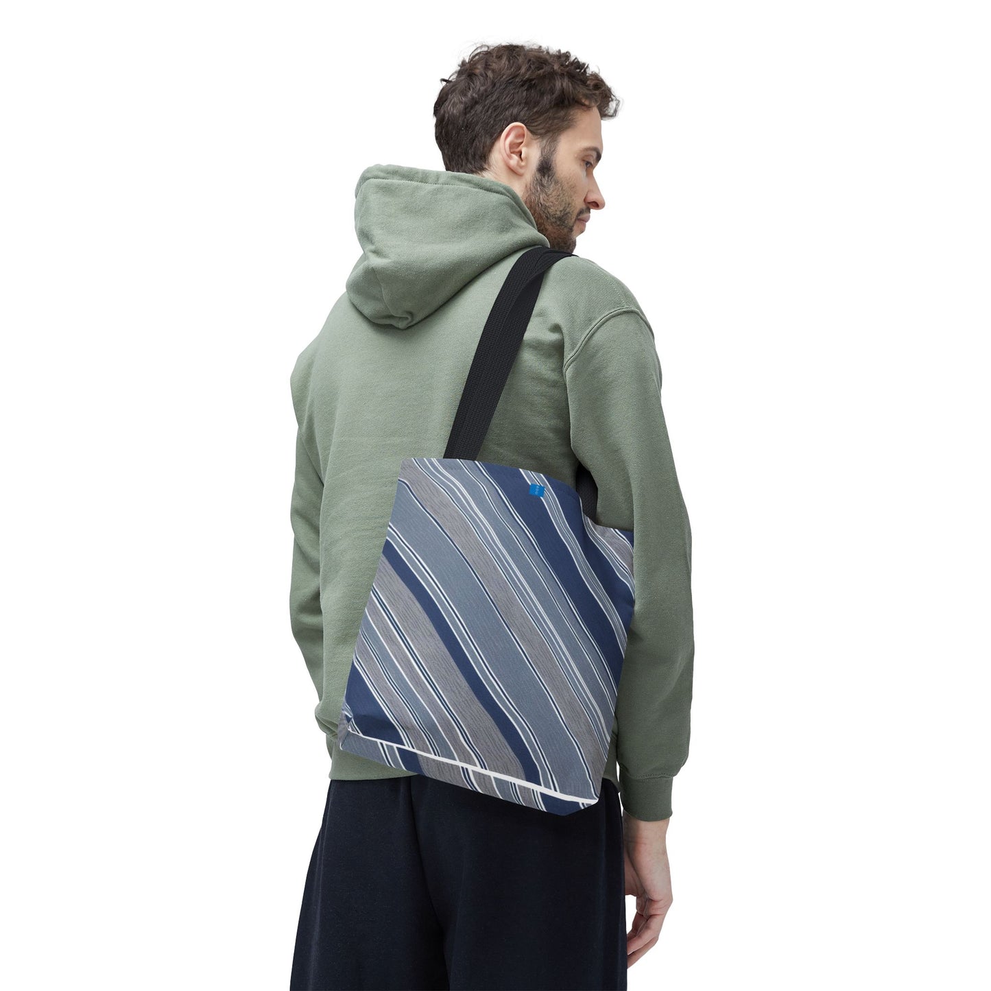 Stylish Striped Tote Bag for Everyday Use, Shopping, Beach Trips, Eco-Friendly Gift, Casual Fashion