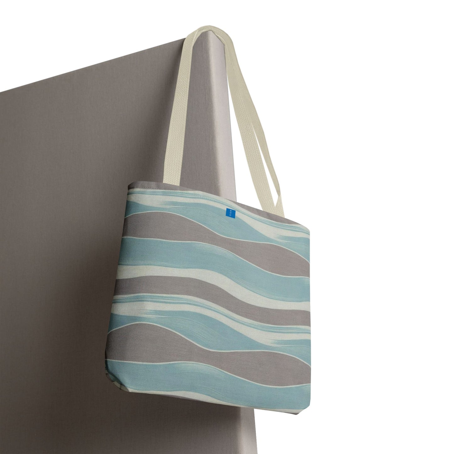 Stylish Waves Tote Bag, Everyday Use, Beach Bag, Shopping Tote, Eco-Friendly, Gift for Her, Summer Accessory