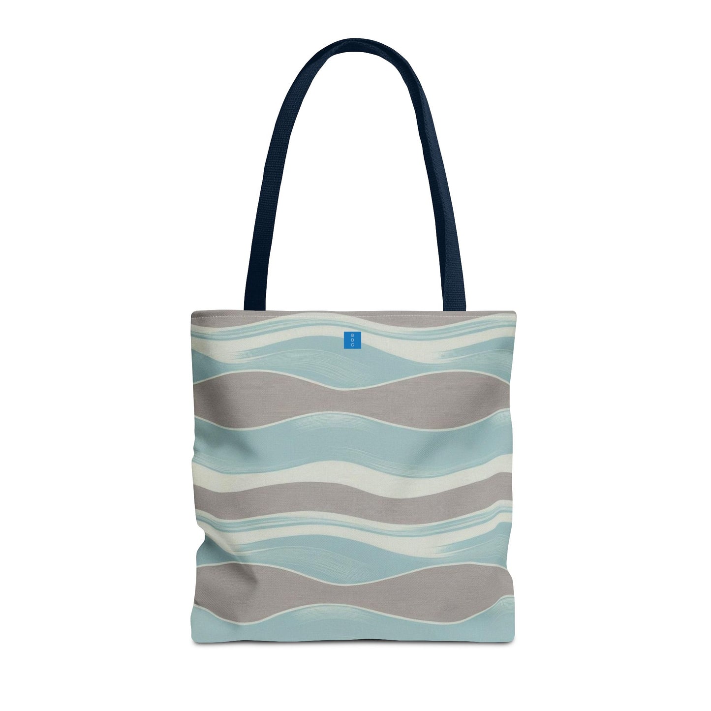Stylish Waves Tote Bag, Everyday Use, Beach Bag, Shopping Tote, Eco-Friendly, Gift for Her, Summer Accessory