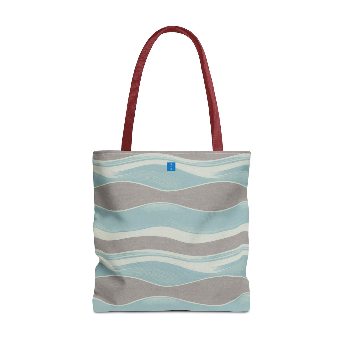 Stylish Waves Tote Bag, Everyday Use, Beach Bag, Shopping Tote, Eco-Friendly, Gift for Her, Summer Accessory