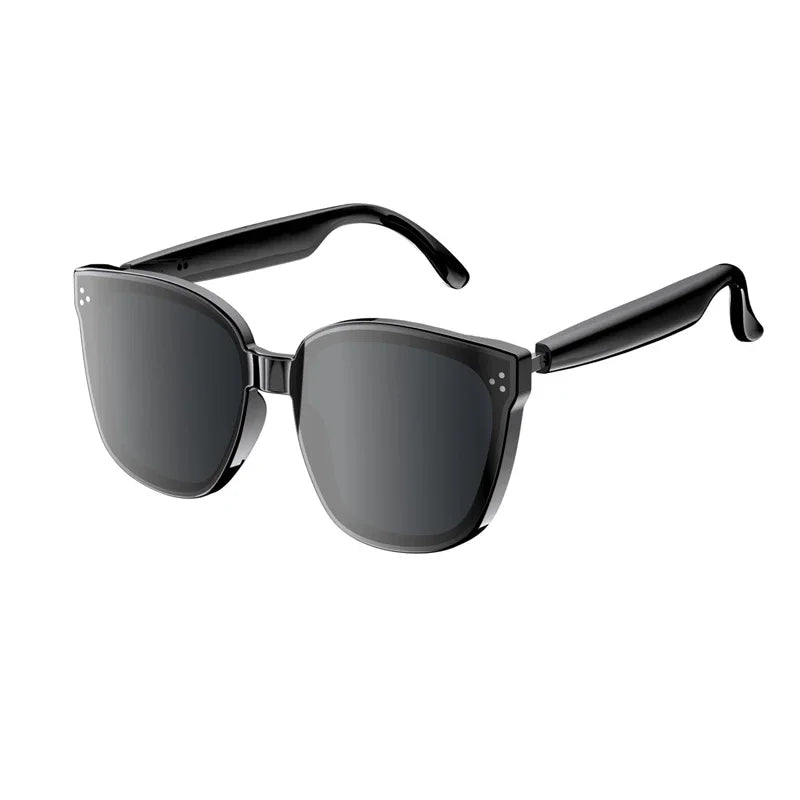 Men Women AI Smart Glasses Intelligent Real-time Language Translator Bluetooth Wireless Headphone AI Chat Driving Sunglasses