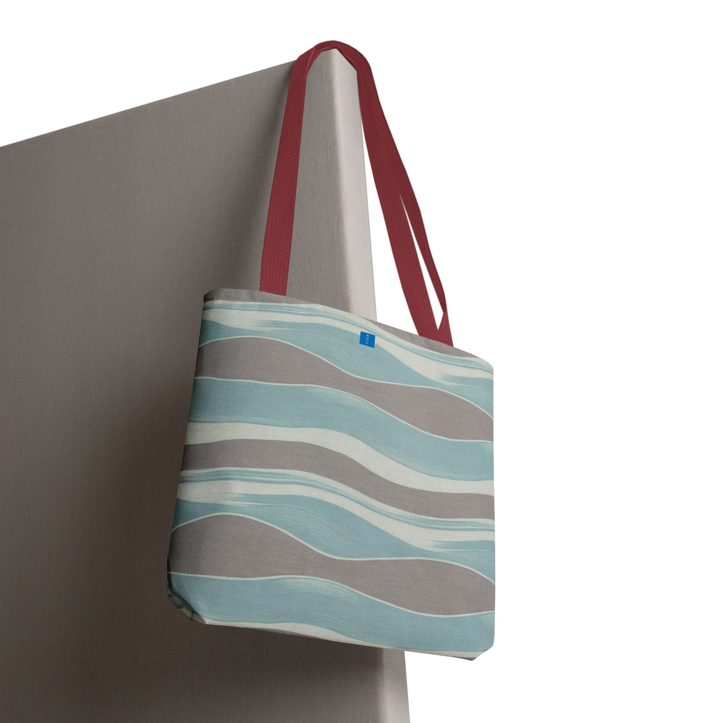 Stylish Waves Tote Bag, Everyday Use, Beach Bag, Shopping Tote, Eco-Friendly, Gift for Her, Summer Accessory
