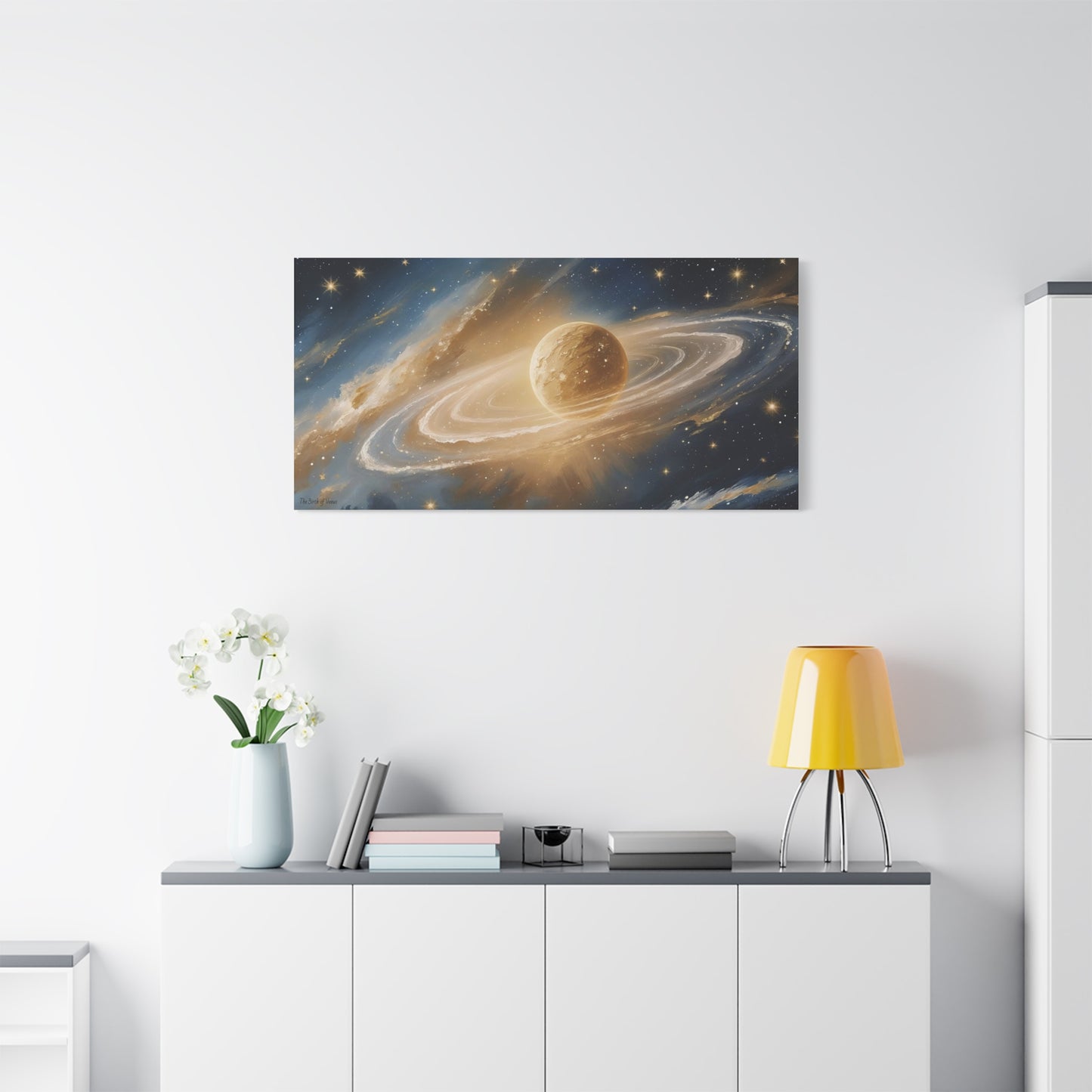 Serene Landscape Canvas Print - "The Birth of Venus" series, Wall Art Decor, Home Décor, Gift for Nature Lovers, Living Room Decoration
