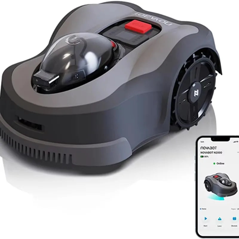 China Intelligent Exgain Robot for No Perimeter Gps Robot Lawn Mower Perimeter Wire Free 3d 45% Wifi Used for Grass