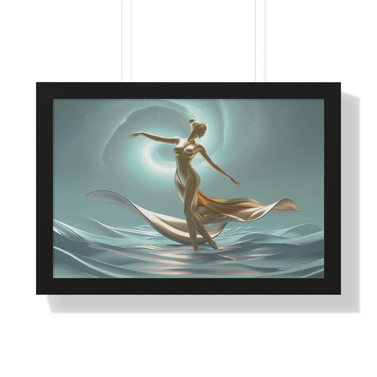 Dreamy Art for Home Decor "The Birth of Venus" Series, Modern Home Art, Unique Gift for Her, Beach House Wall Art, Stylish Decor