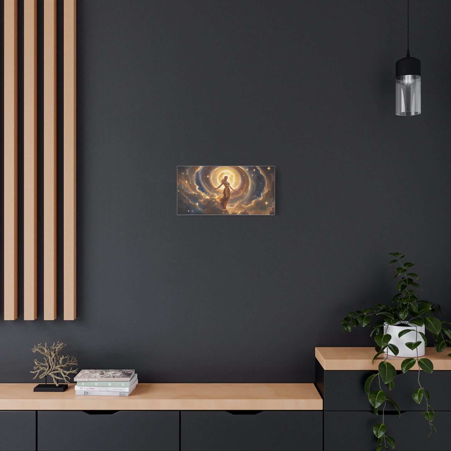 Serene Landscape Canvas Print - "The Birth of Venus" series, Wall Art Decor, Home Décor, Gift for Nature Lovers, Living Room Decoration