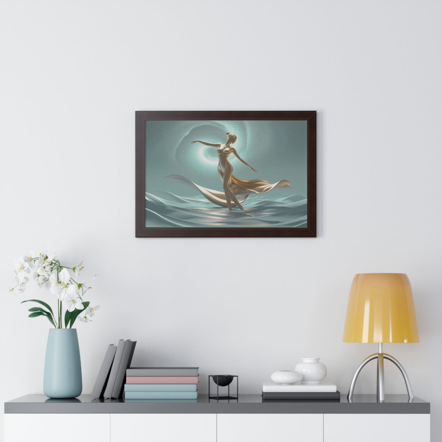Dreamy Art for Home Decor "The Birth of Venus" Series, Modern Home Art, Unique Gift for Her, Beach House Wall Art, Stylish Decor