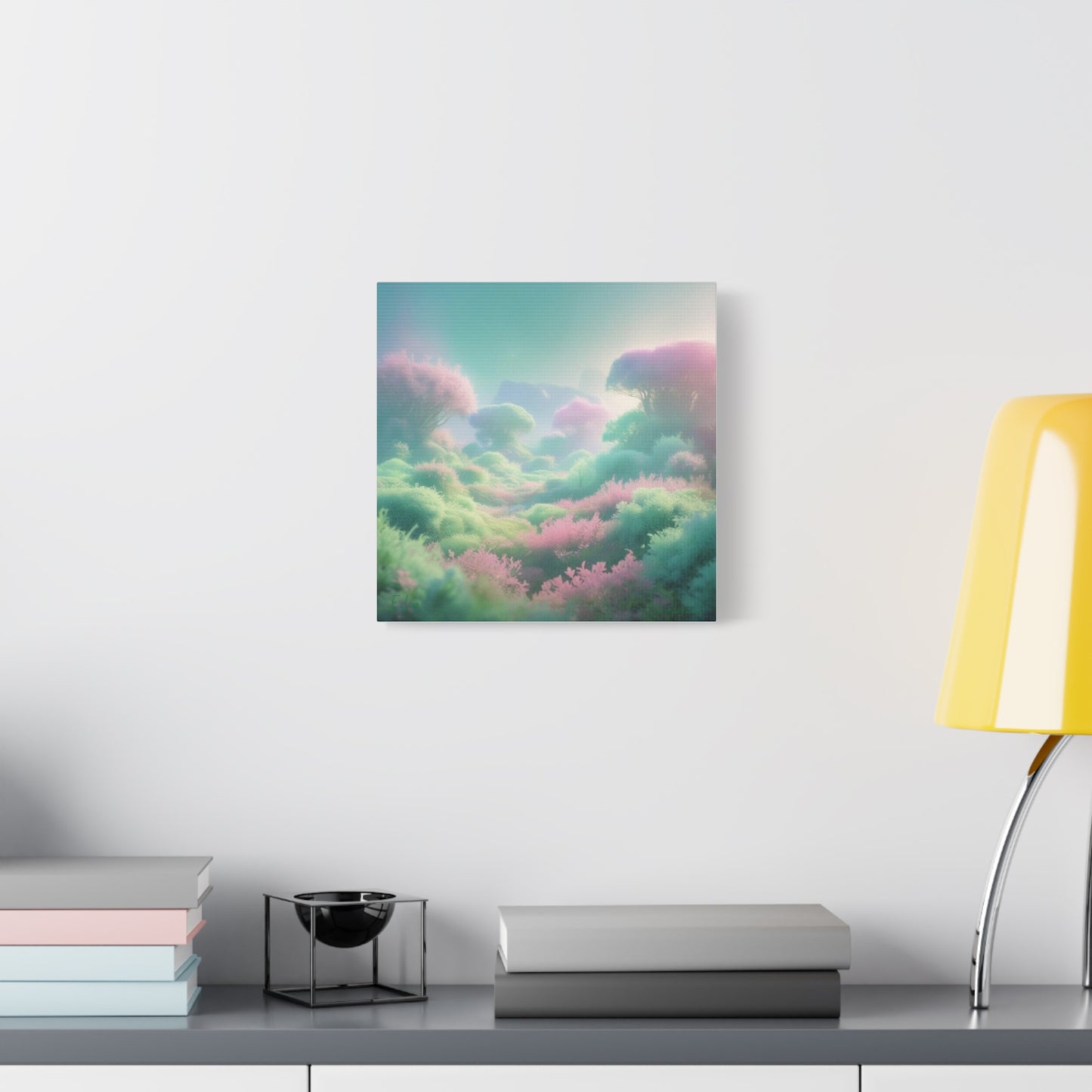 Eden Dreamscape Matte Canvas Wall Art, Tranquil Landscape Decor, Home Office Decor, Gift for Nature Lovers, Serenity Art Piece