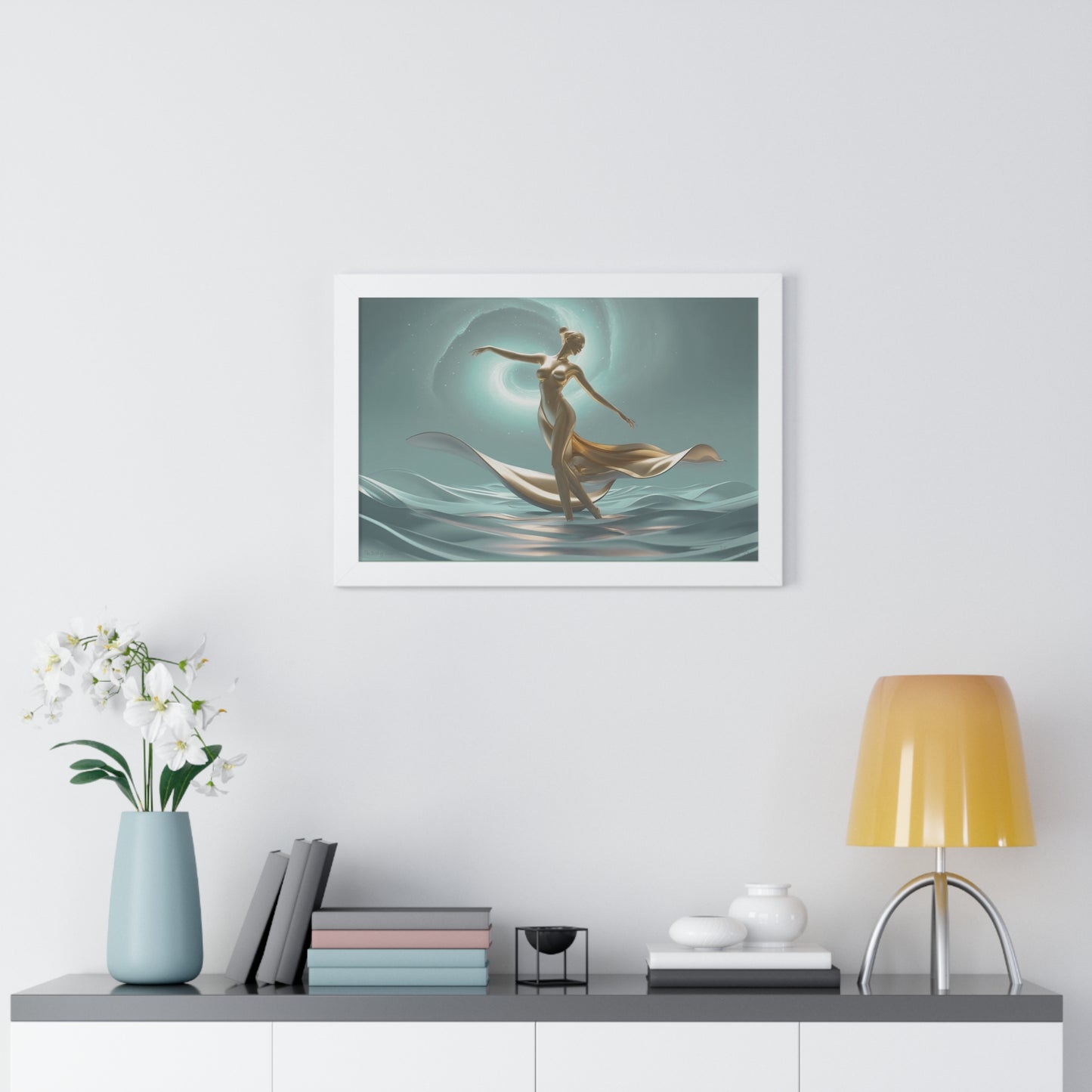 Dreamy Art for Home Decor "The Birth of Venus" Series, Modern Home Art, Unique Gift for Her, Beach House Wall Art, Stylish Decor