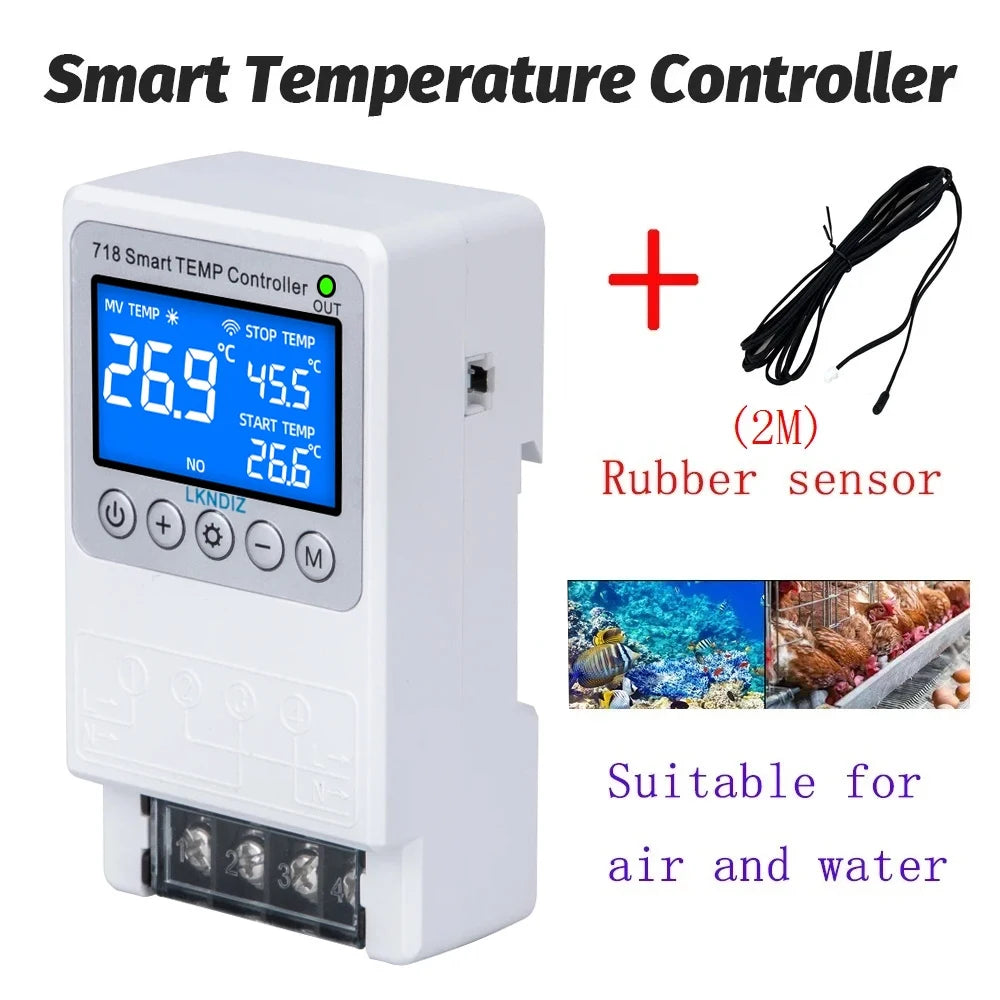Temperature Smart WIFI Controller Constant Thermostat Control Timing Control Switch Cycle Control Multiple Sensor Head Option