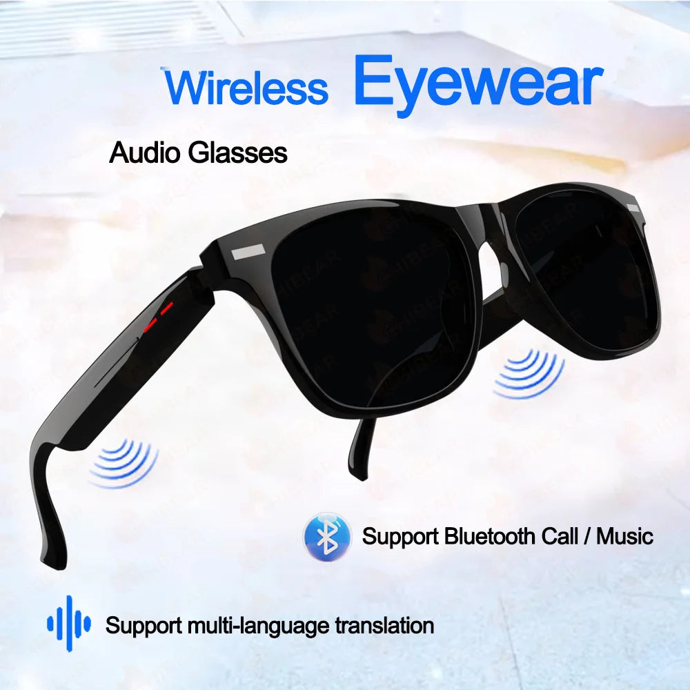 New Smart Wireless AI Smart Assistant Bluetooth Glasses TWS Listen to Music Answer Phone Men Women Fashion Sunglasses Eyeglasses