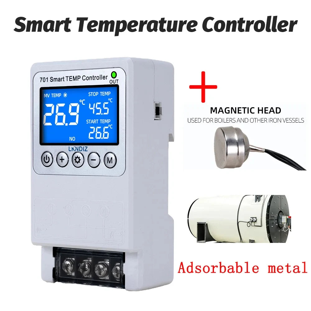 Temperature Smart WIFI Controller Constant Thermostat Control Timing Control Switch Cycle Control Multiple Sensor Head Option