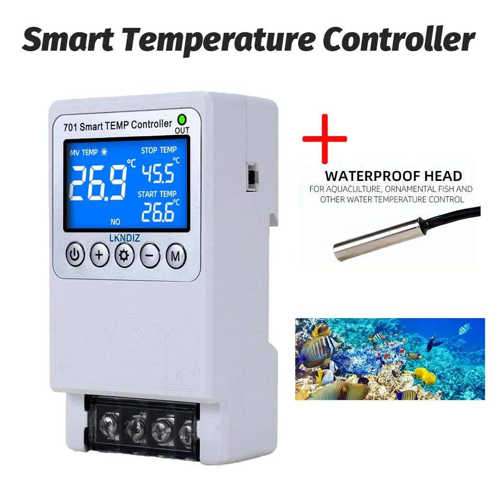 Temperature Smart WIFI Controller Constant Thermostat Control Timing Control Switch Cycle Control Multiple Sensor Head Option