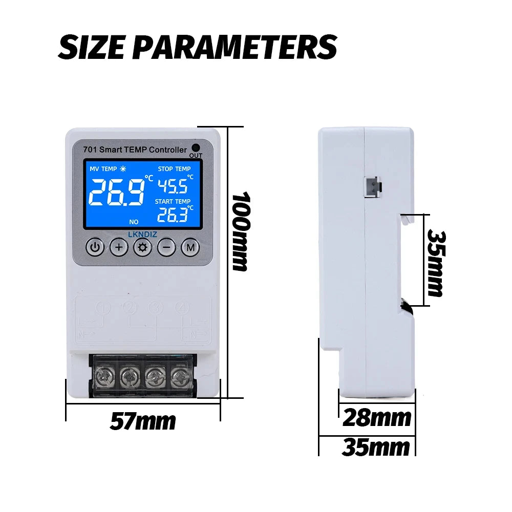 Temperature Smart WIFI Controller Constant Thermostat Control Timing Control Switch Cycle Control Multiple Sensor Head Option