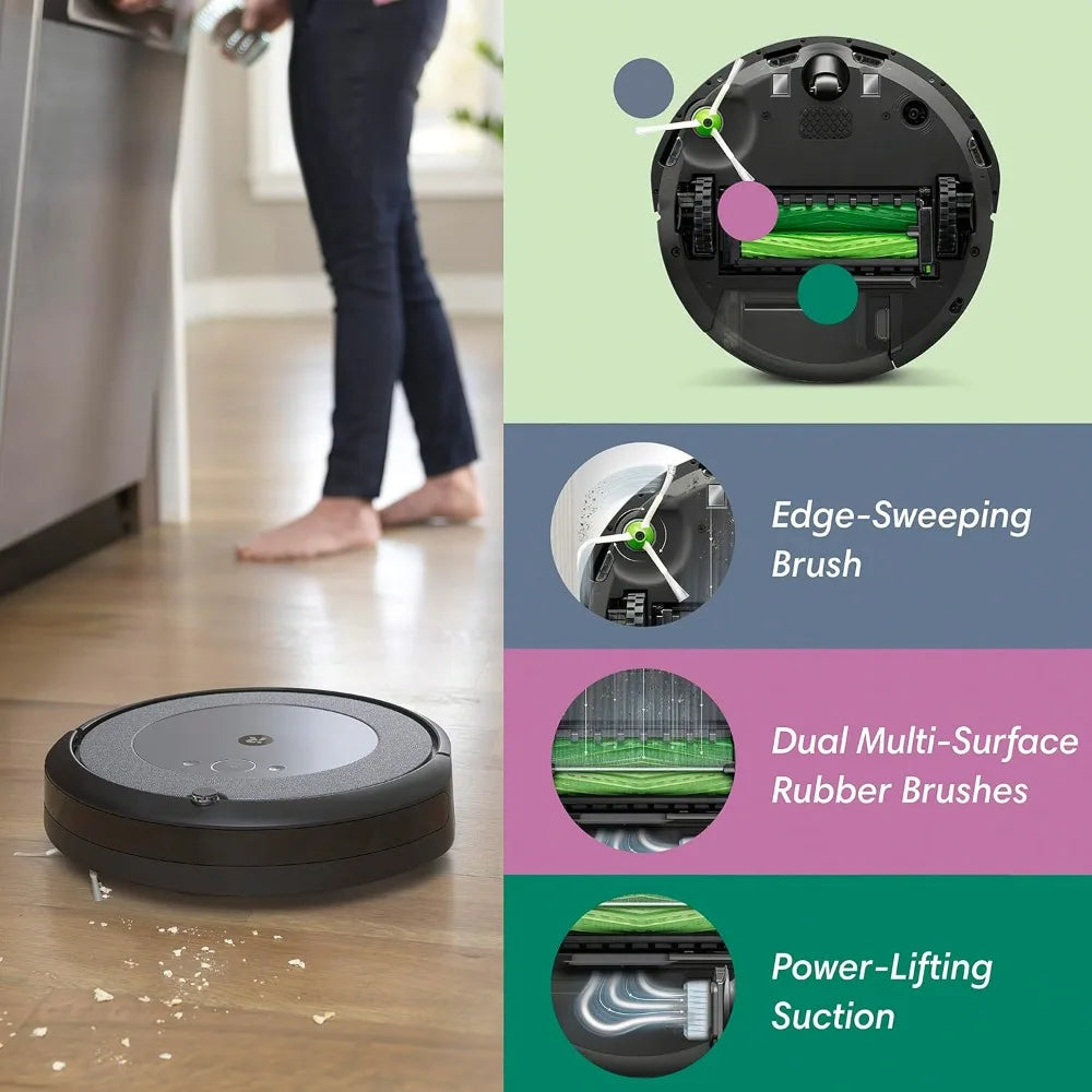 i4 EVO Wi-Fi Connected Robot Vacuum – Clean by Room with Smart Mapping Compatible with Alexa, Ideal for Pet Hair