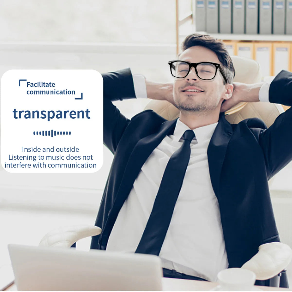Woman Man Smart Glasses AI Translation Language Smart Eyeglasses Real Time Translation Listen Songs Bluetooth Call Smartglasses