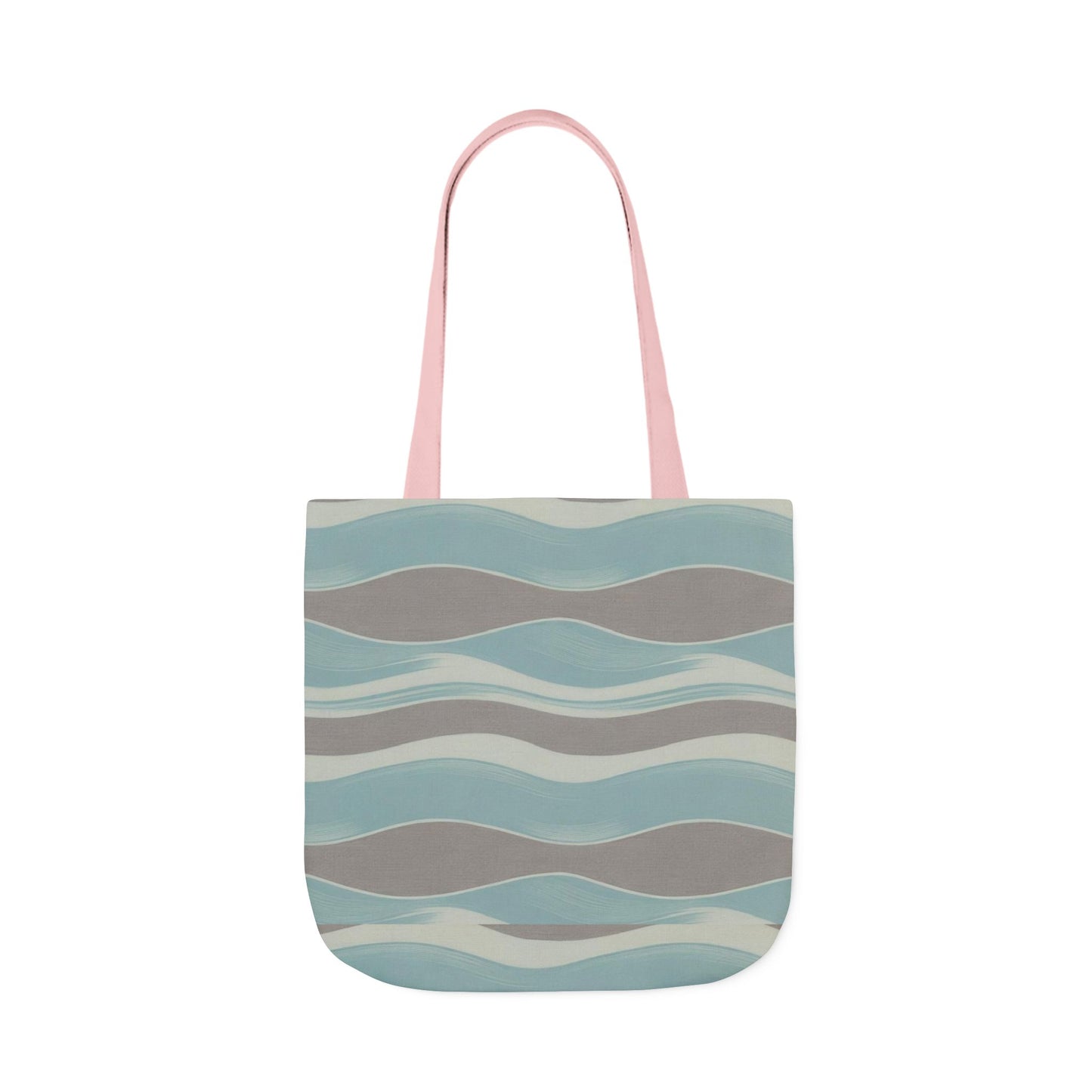Stylish Canvas Tote Bag with 3-Color Straps, Eco-Friendly Shopping, Beach Day, Weekend Getaway, Gift for Her