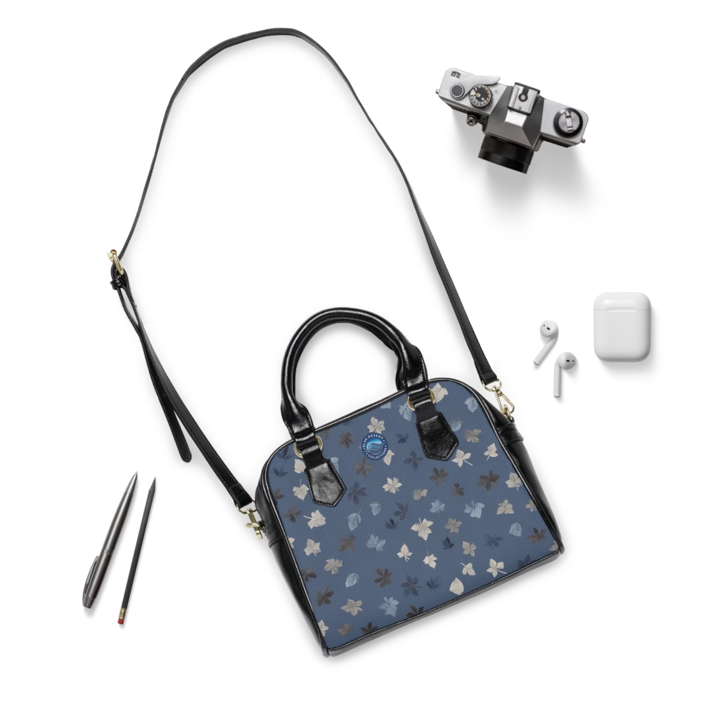 Stylish Floral Shoulder Handbag, Trendy Satchel for Everyday Use, Chic Purse for Spring, Elegant Outing Bag, Great Gift for Her