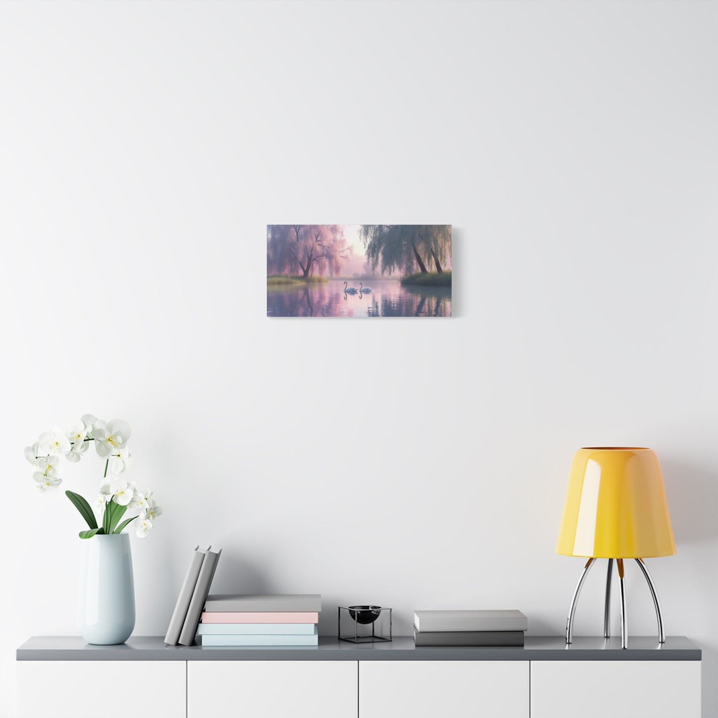 Serene Landscape Canvas Print -  "Reflection" series, Wall Art Decor,  Home Décor, Gift for Nature Lovers, Living Room Decoration