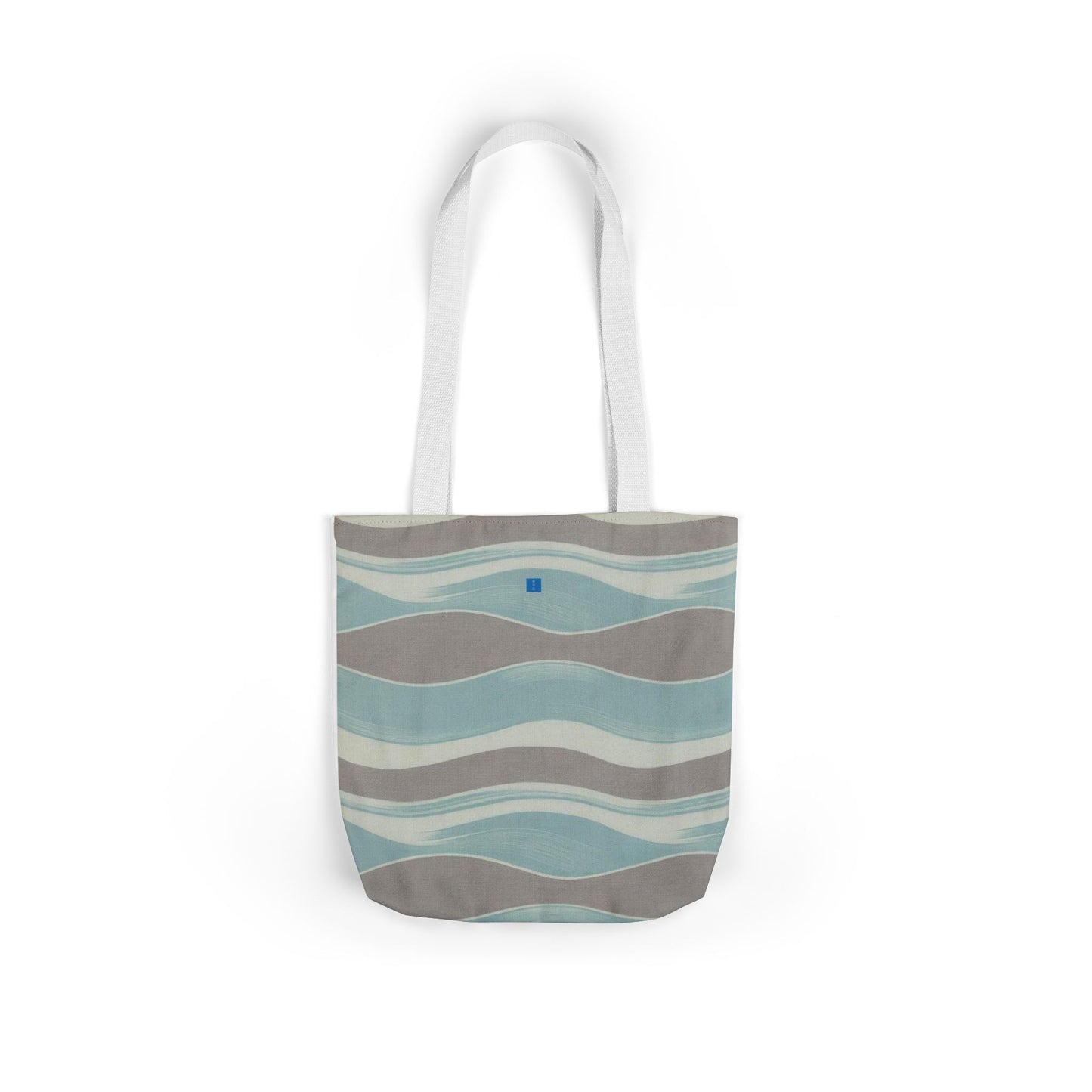 Stylish Canvas Tote Bag with 3-Color Straps, Eco-Friendly Shopping, Beach Day, Weekend Getaway, Gift for Her