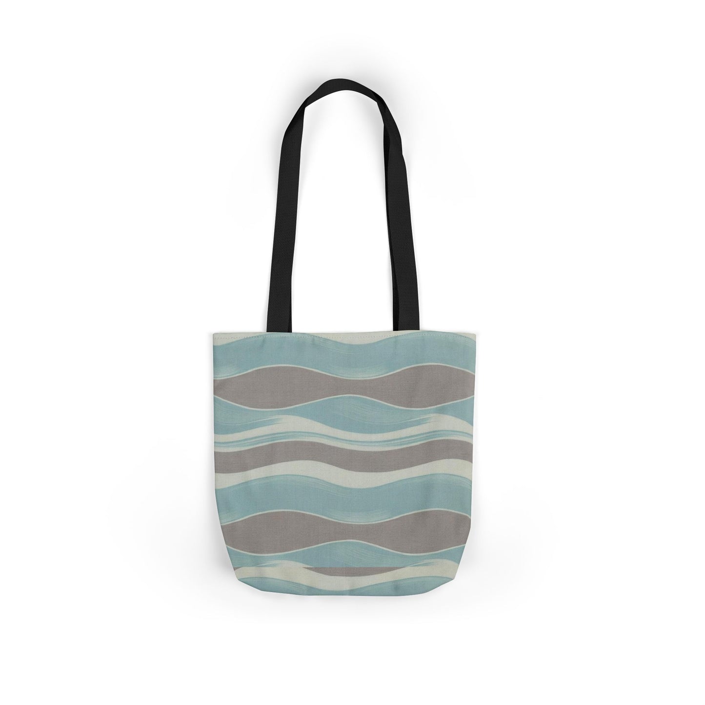 Stylish Canvas Tote Bag with 3-Color Straps, Eco-Friendly Shopping, Beach Day, Weekend Getaway, Gift for Her