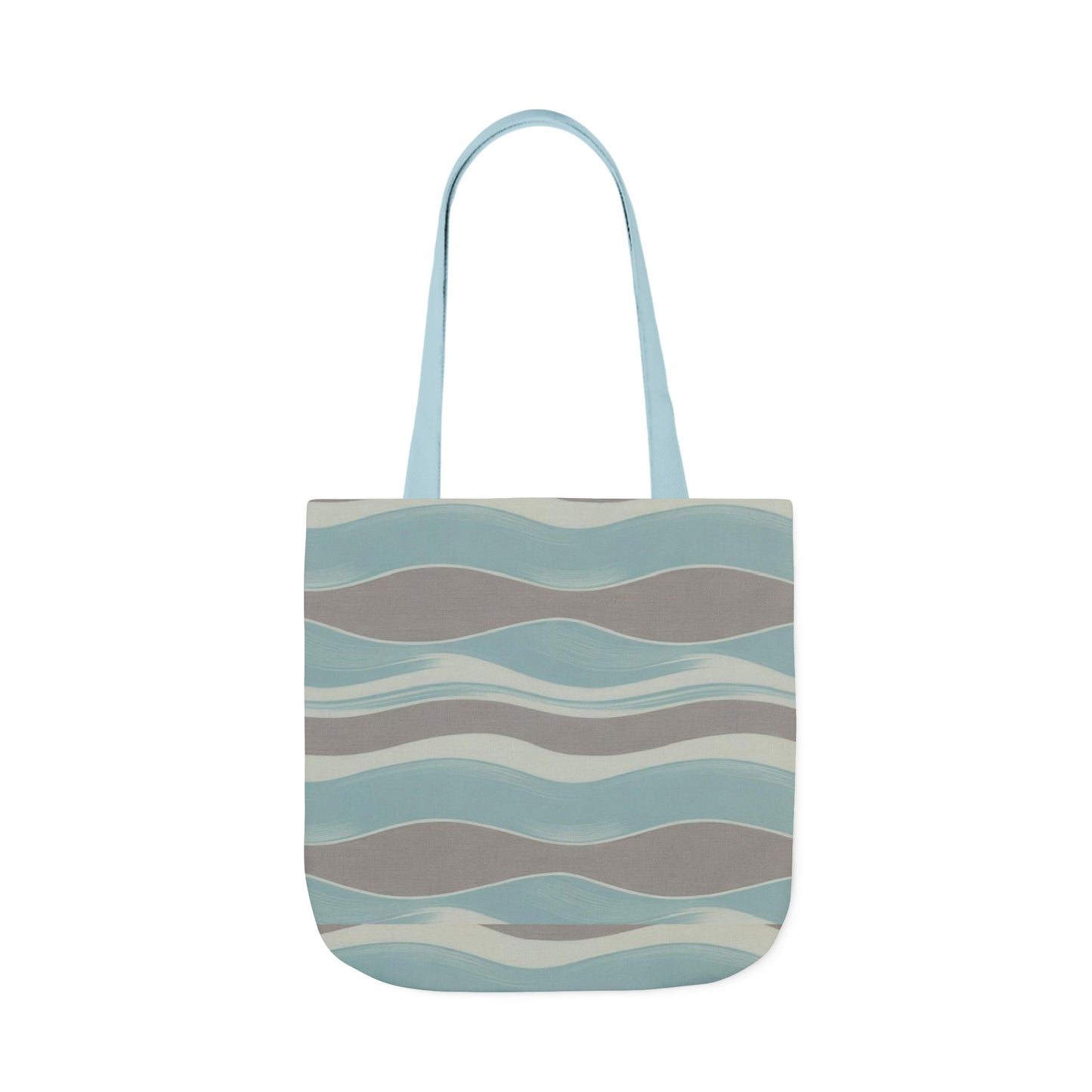 Stylish Canvas Tote Bag with 3-Color Straps, Eco-Friendly Shopping, Beach Day, Weekend Getaway, Gift for Her