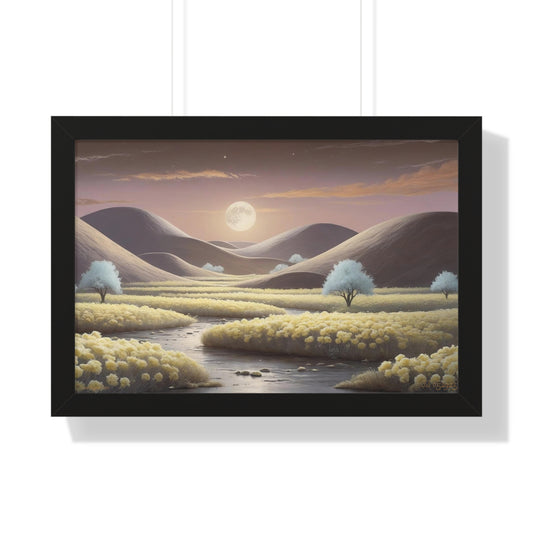 Dreamy Art for Home Decor  "Eden Beyond Stars" Series, Modern Home Art, Unique Gift for Art Lovers, Beach House Wall Art, Stylish Decor