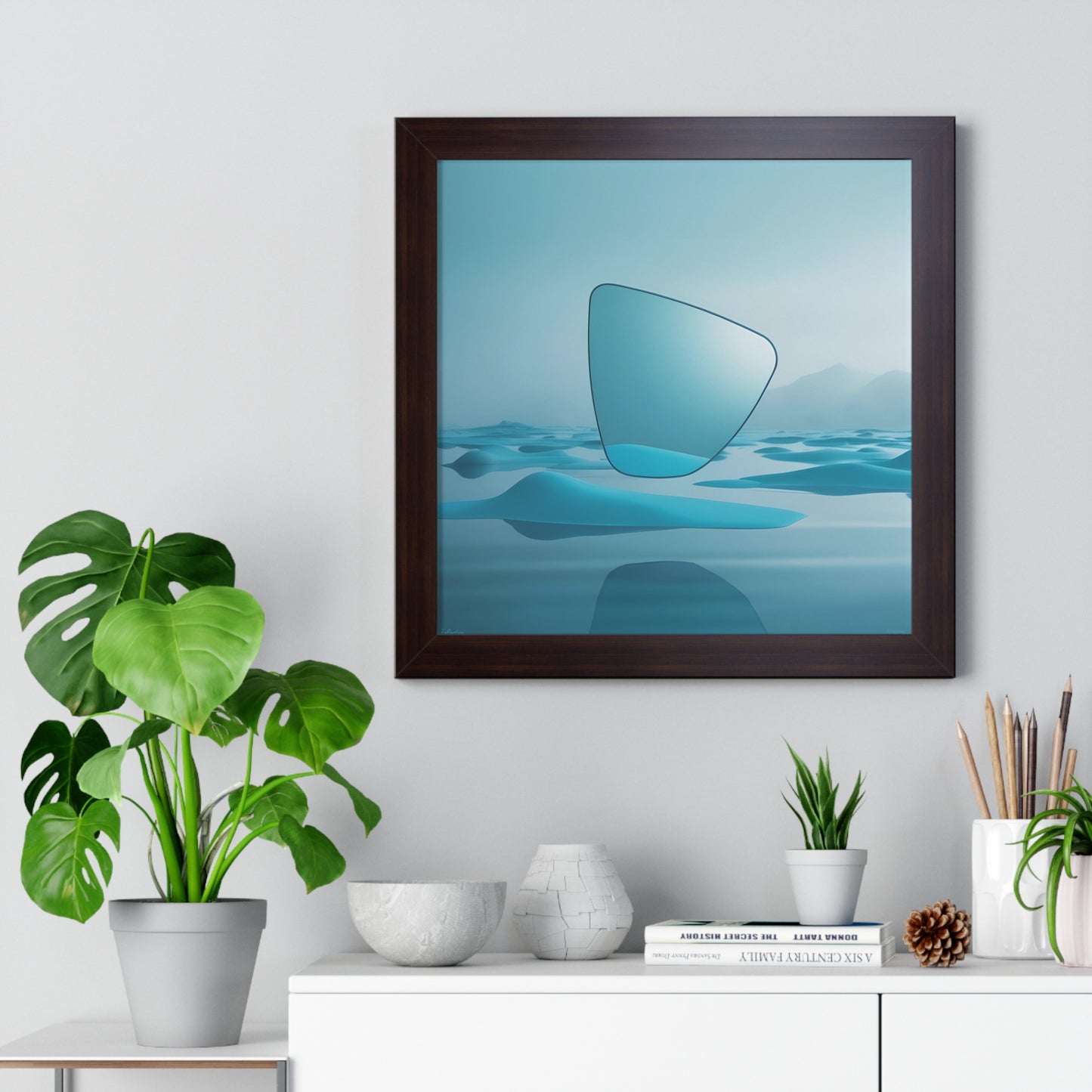 "Reflection" - Dreamy Art for Home Decor , Modern Home Art, Unique Gift for Her or him, Beach House Wall Art, Stylish Decor