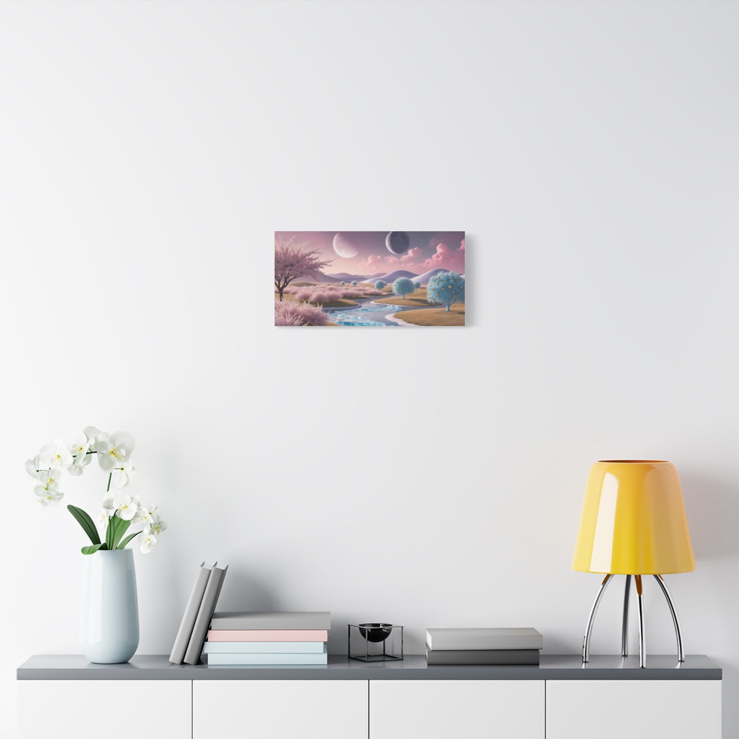 Eden Beyond Stars, Canvas Print  , Wall Art Decor,  Home Décor, Gift for Nature Lovers, Living Room Decoration