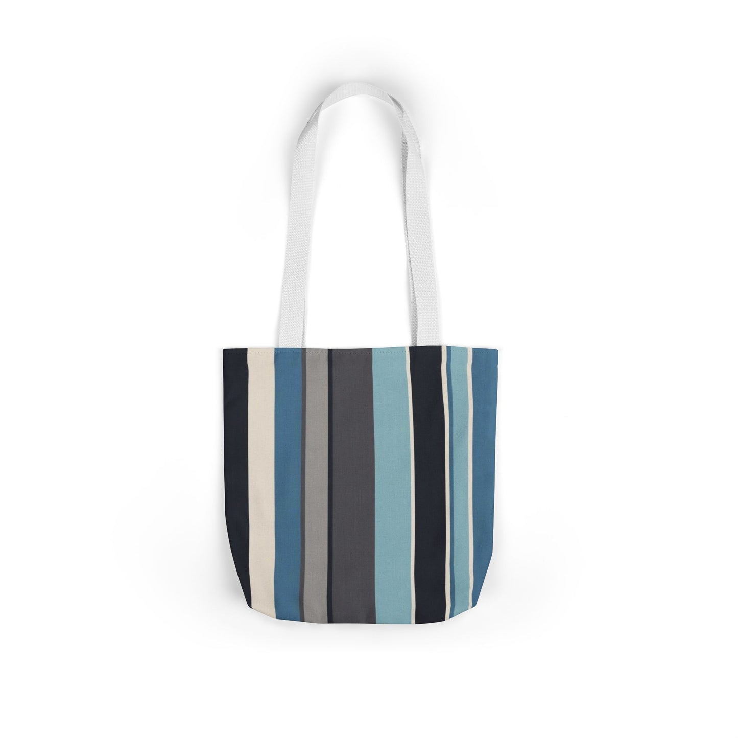 Stylish Canvas Tote Bag with 5-Color Straps, Eco-Friendly Shopping, Beach Day, Weekend Getaway, Gift for Her