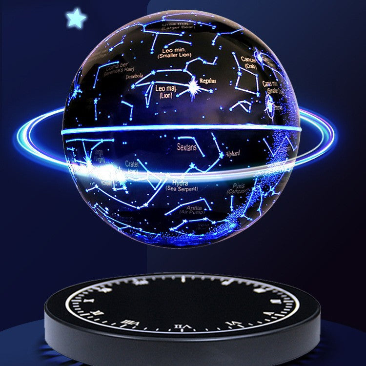 Magnetic Levitation Clock Planet  Luxury Home Ornaments Luminous Nightlight Business Gift