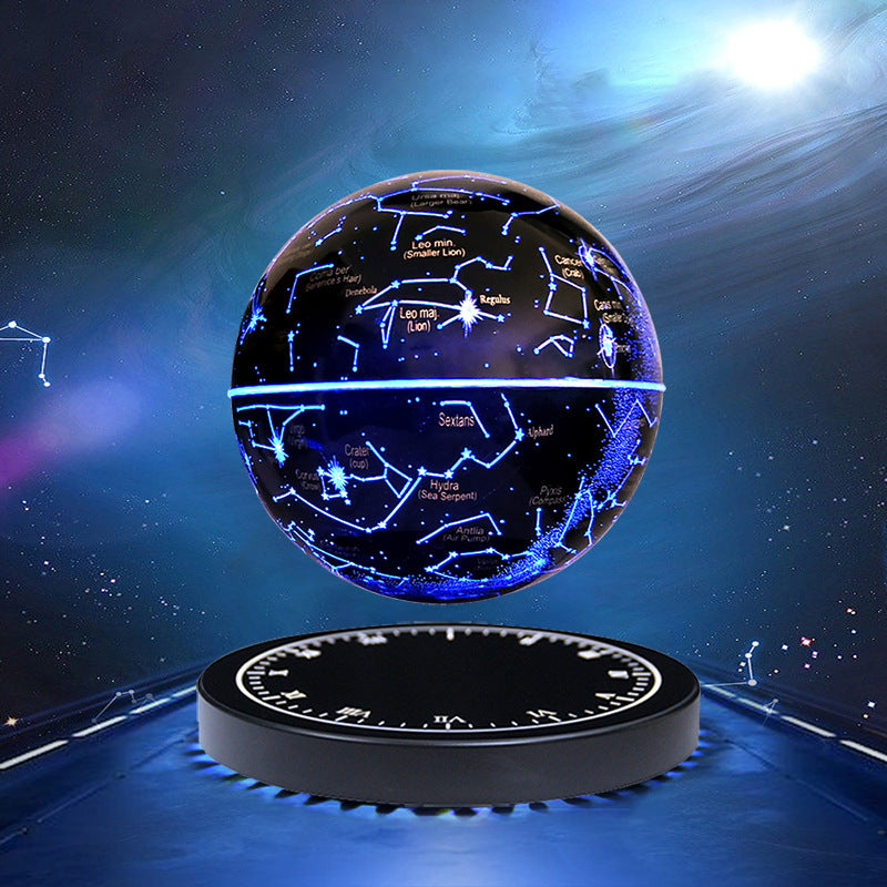 Magnetic Levitation Clock Planet  Luxury Home Ornaments Luminous Nightlight Business Gift