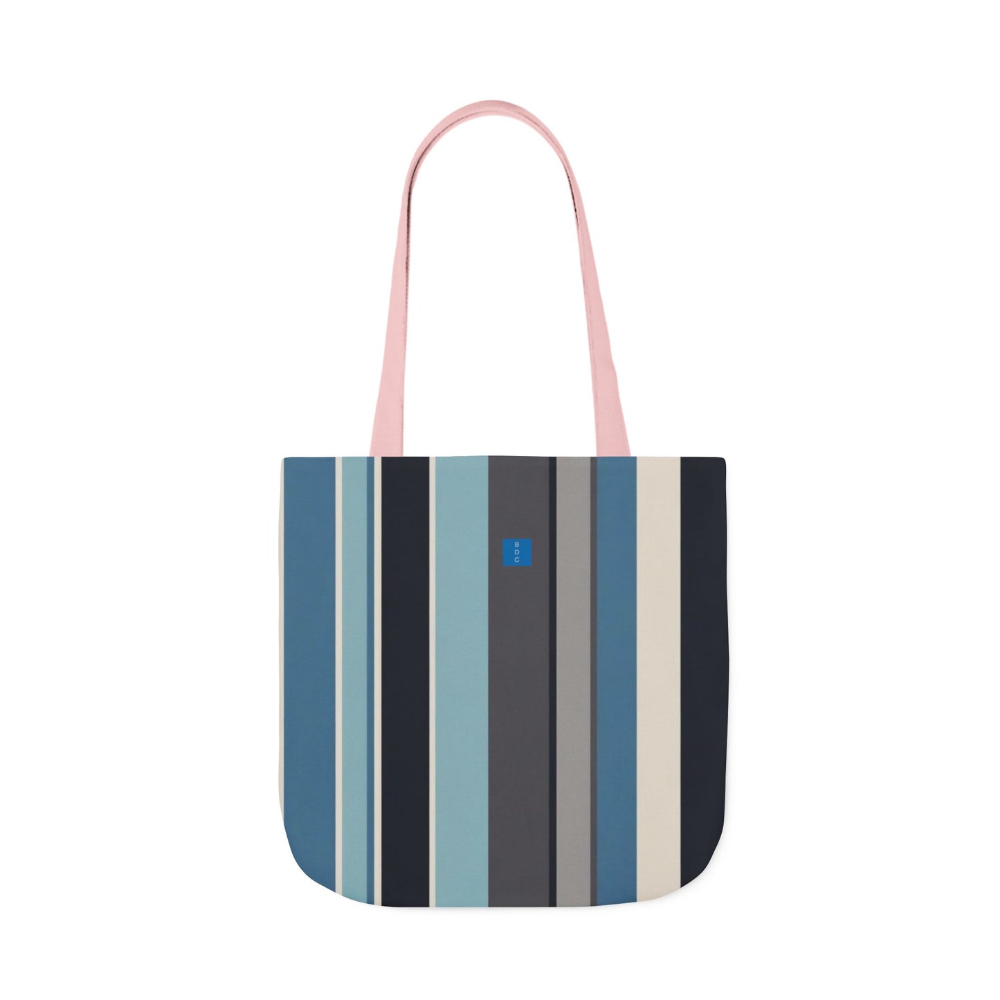 Stylish Canvas Tote Bag with 5-Color Straps, Eco-Friendly Shopping, Beach Day, Weekend Getaway, Gift for Her