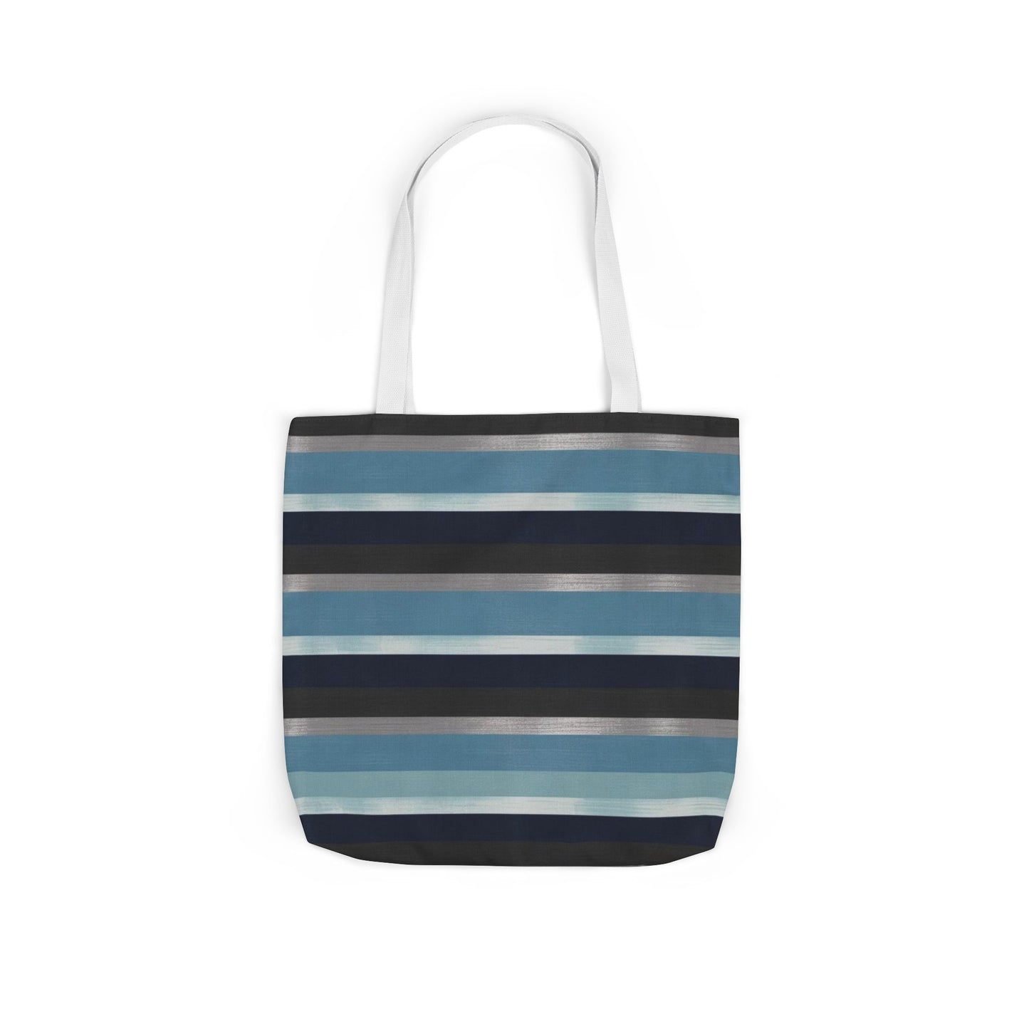 Stylish Canvas Tote Bag with 5-Color Straps, Eco-Friendly Shopping, Beach Day, Weekend Getaway, Gift for Her
