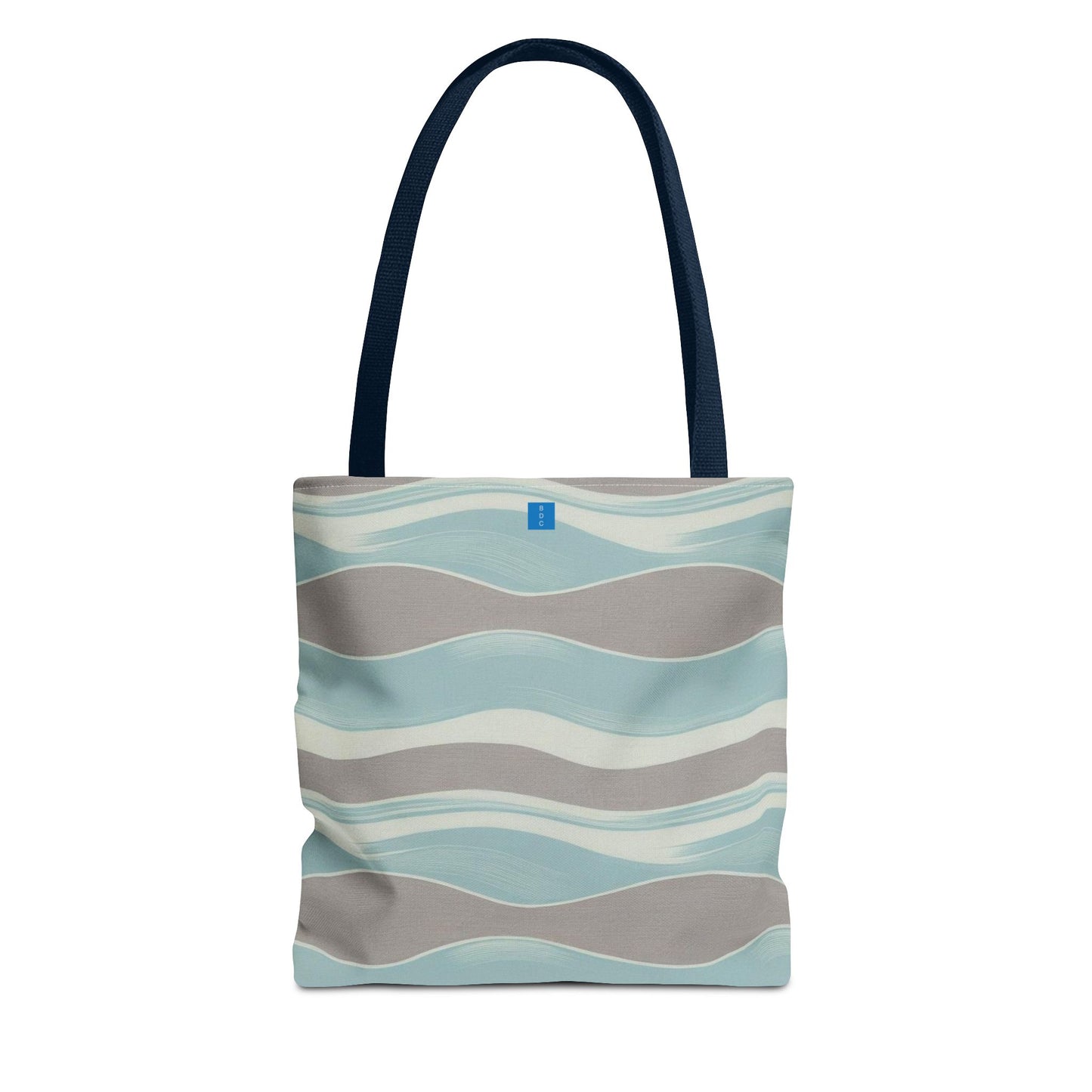 Stylish Waves Tote Bag, Everyday Use, Beach Bag, Shopping Tote, Eco-Friendly, Gift for Her, Summer Accessory