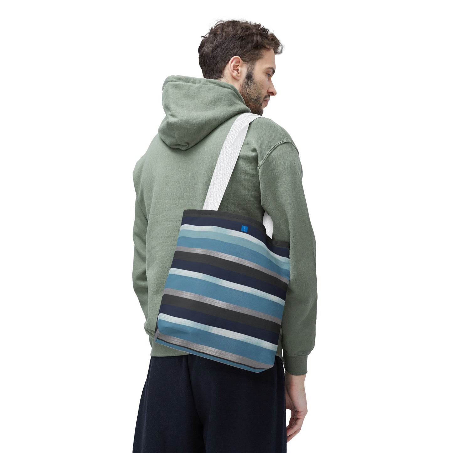 Stylish Striped Tote Bag - Versatile Eco-Friendly Bag, Summer Beach Tote, Everyday Shopping Companion, Gift for Her, Travel Essential