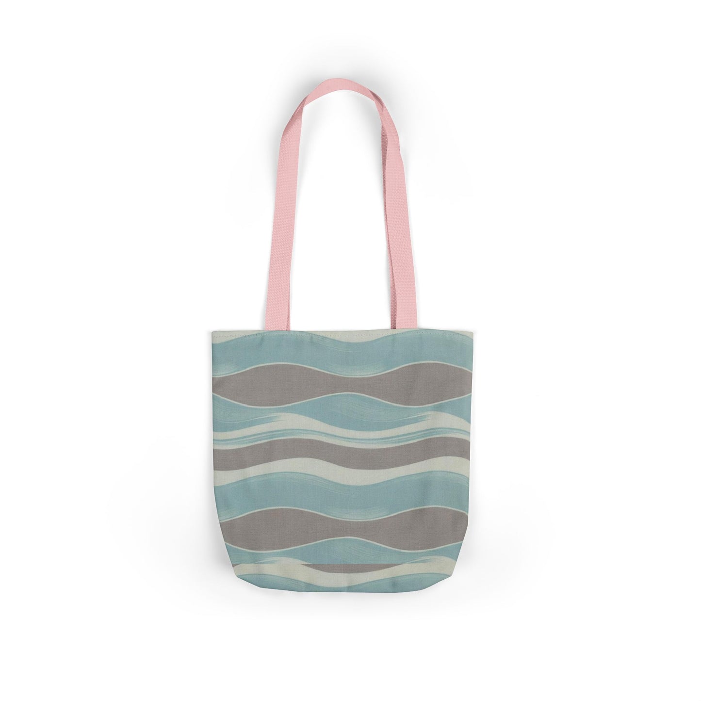 Stylish Canvas Tote Bag with 3-Color Straps, Eco-Friendly Shopping, Beach Day, Weekend Getaway, Gift for Her