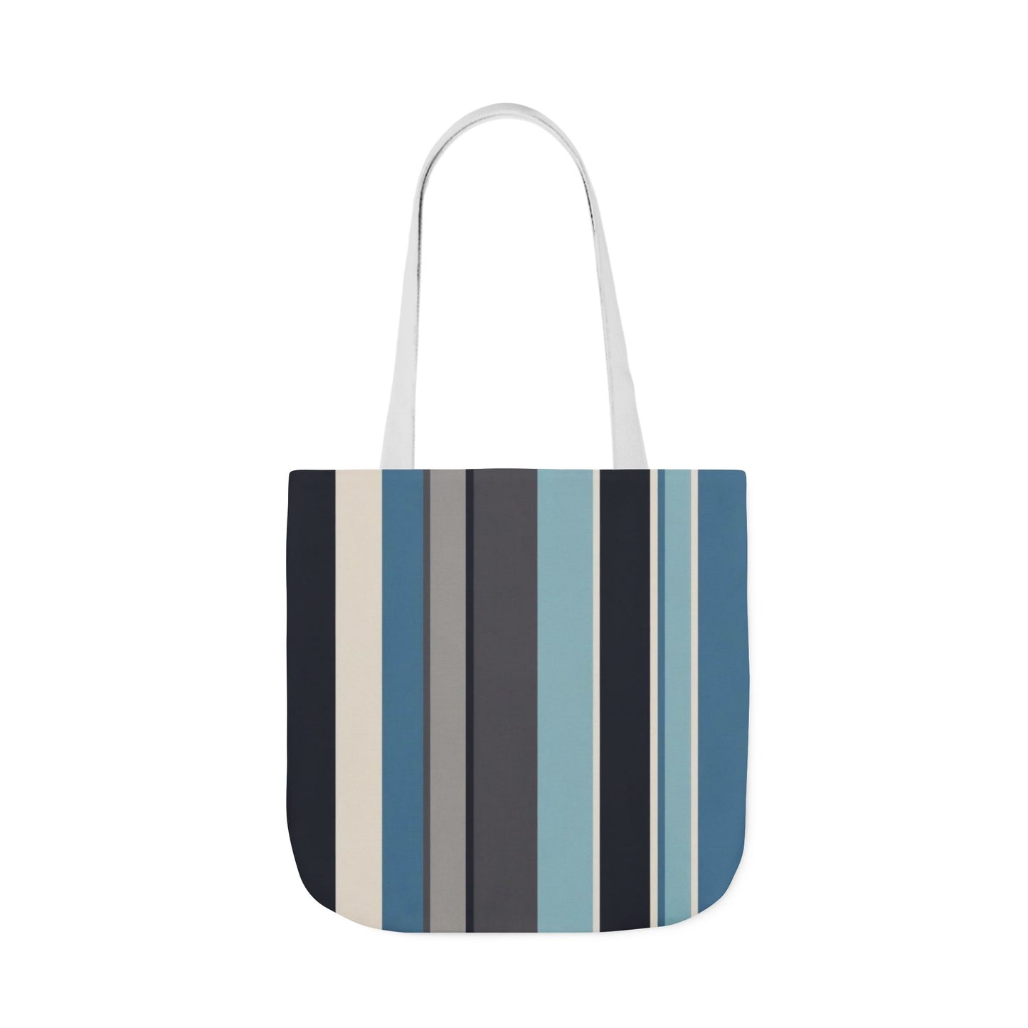 Stylish Canvas Tote Bag with 5-Color Straps, Eco-Friendly Shopping, Beach Day, Weekend Getaway, Gift for Her