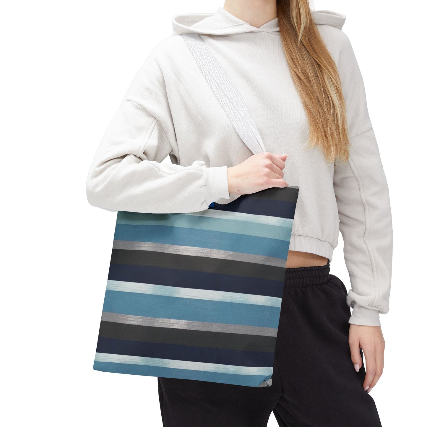 Stylish Striped Tote Bag - Versatile Eco-Friendly Bag, Summer Beach Tote, Everyday Shopping Companion, Gift for Her, Travel Essential