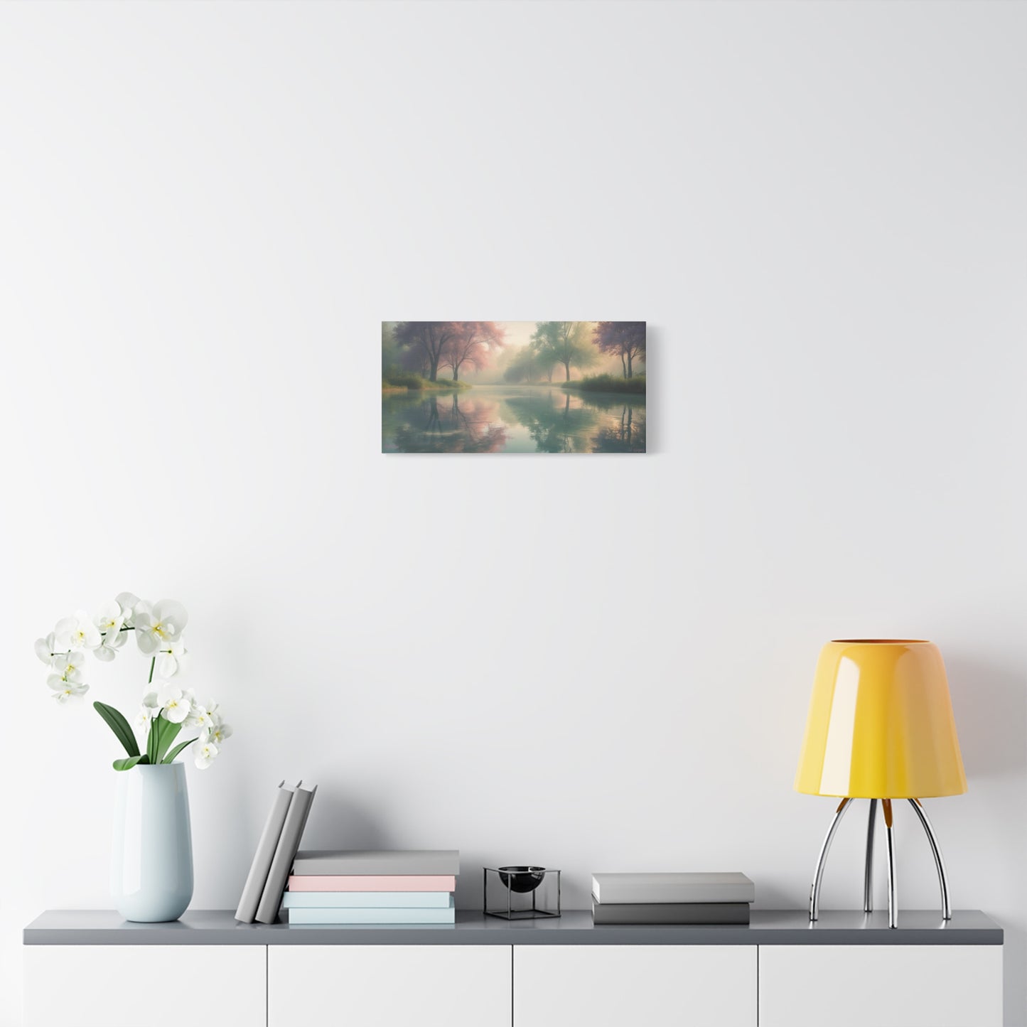 Serene Landscape Canvas Print -  "Reflection" series, Wall Art Decor,  Home Décor, Gift for Nature Lovers, Living Room Decoration