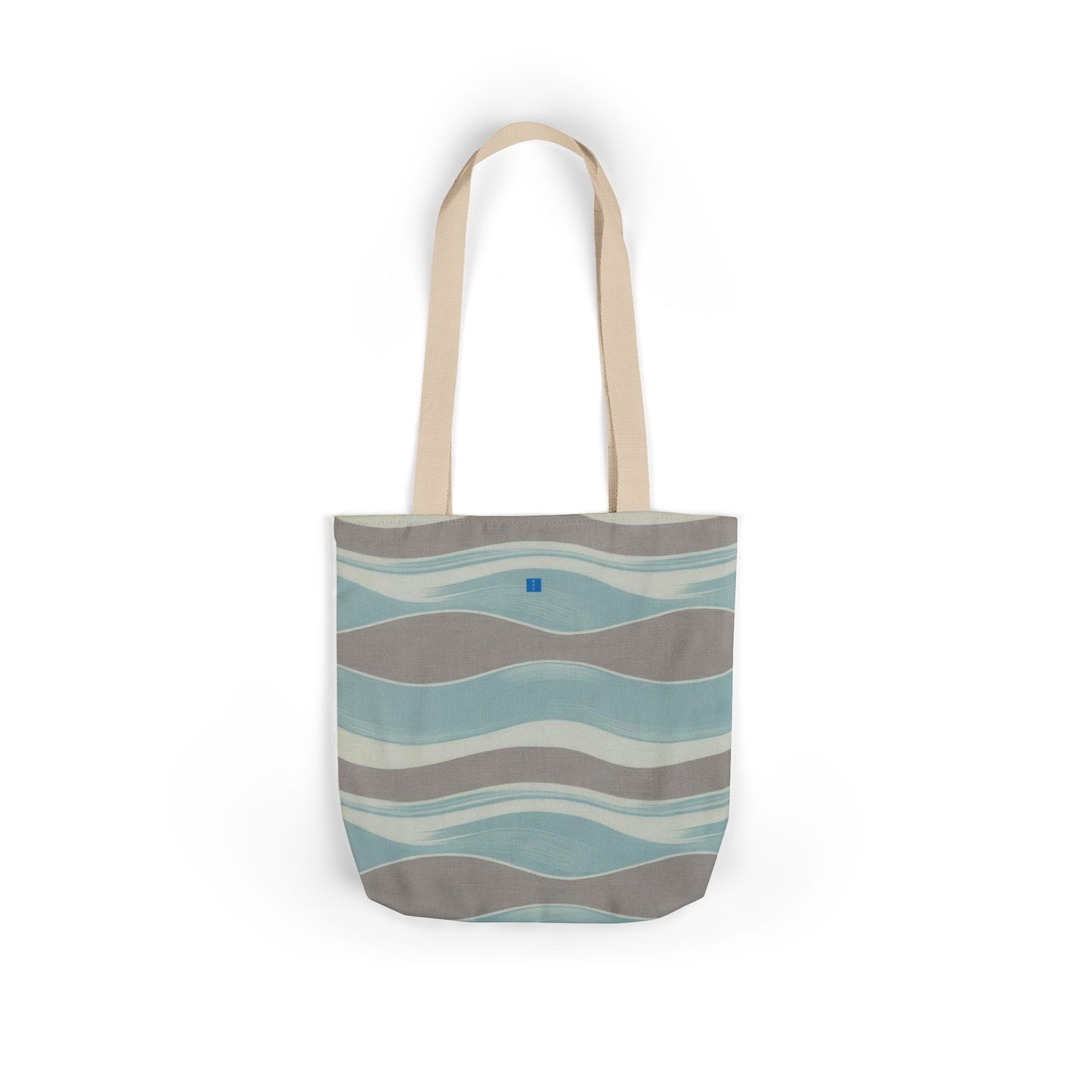 Stylish Canvas Tote Bag with 3-Color Straps, Eco-Friendly Shopping, Beach Day, Weekend Getaway, Gift for Her