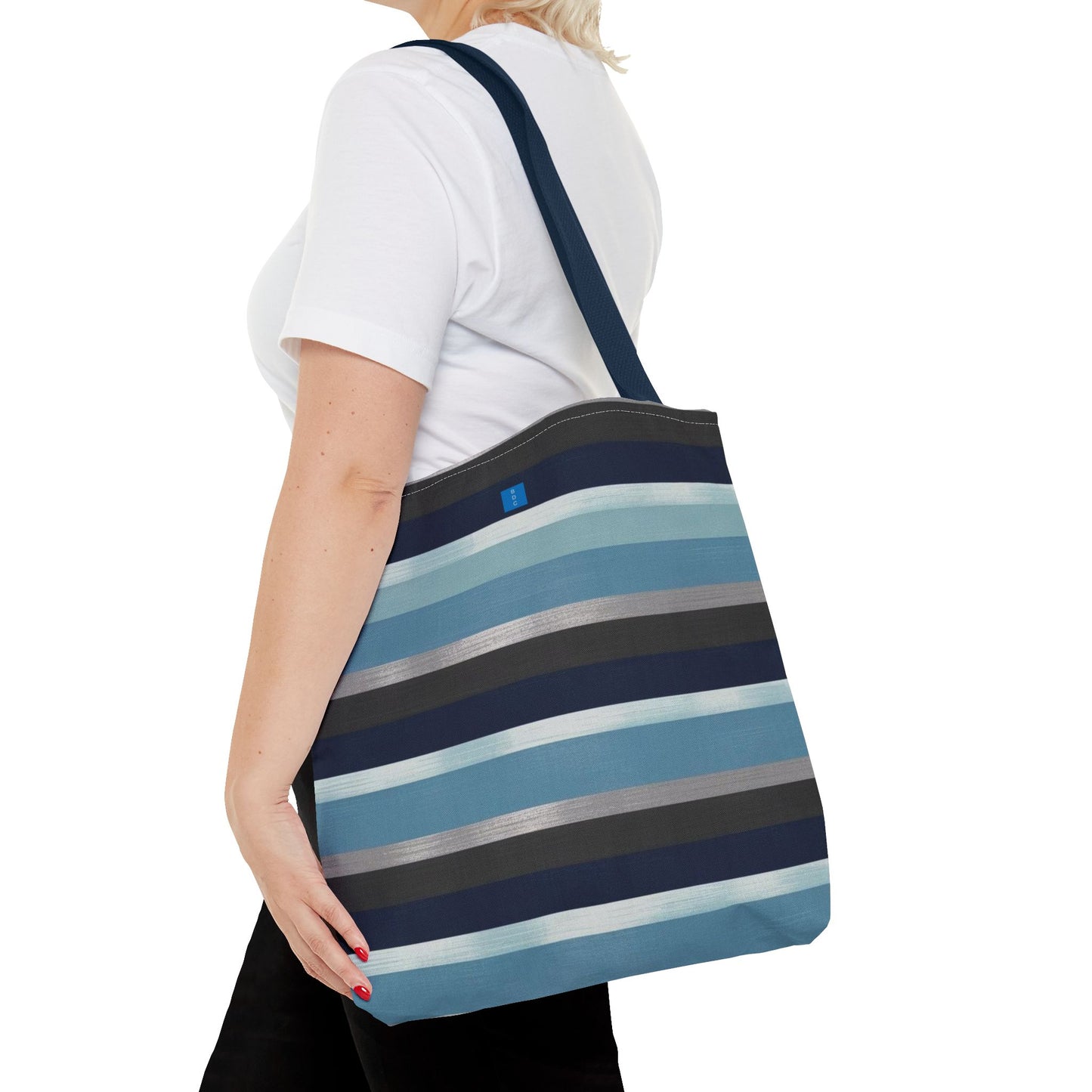 Stylish Striped Tote Bag - Versatile Eco-Friendly Bag, Summer Beach Tote, Everyday Shopping Companion, Gift for Her, Travel Essential